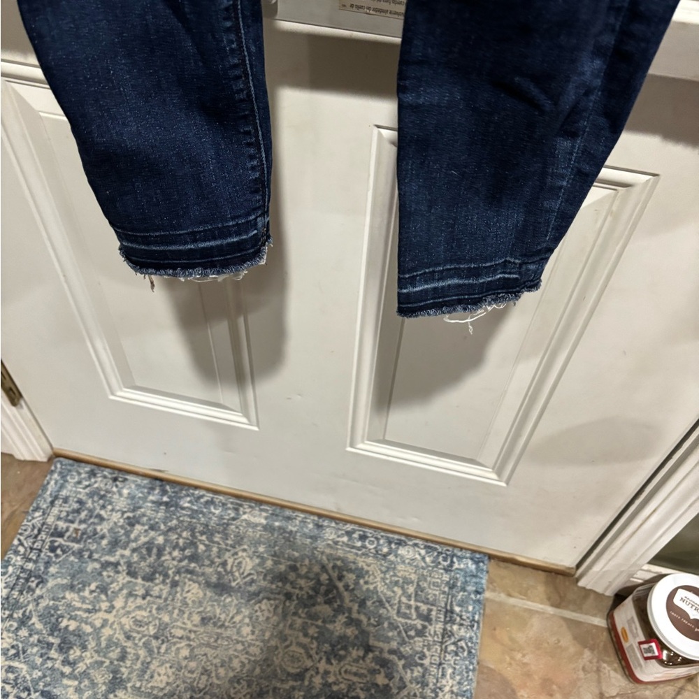 Hudson Dark Blue Skinny Jeans - Picture 8 of 11